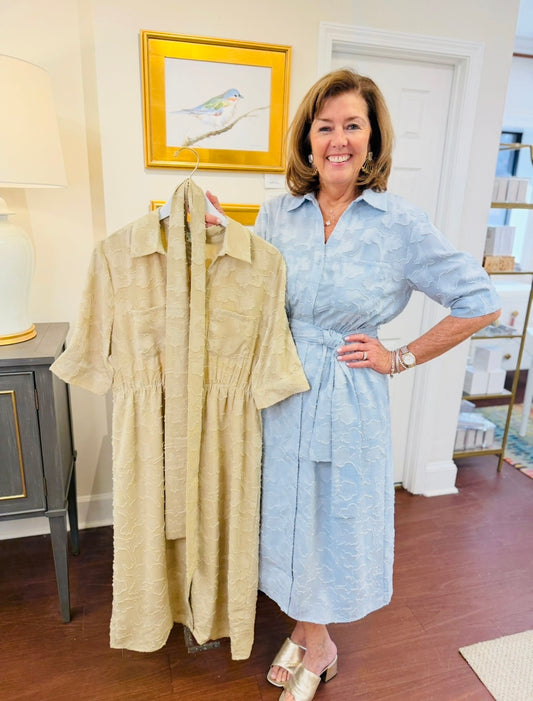 Jade/ The Suzie Split Shirtdress/ FINAL SALE