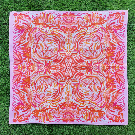 The Pink + Orange Tiger Chandana