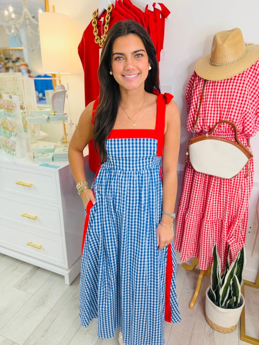 The Charlie Check Dress