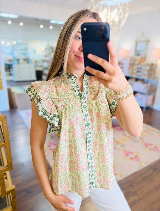The Faith Flutter Top