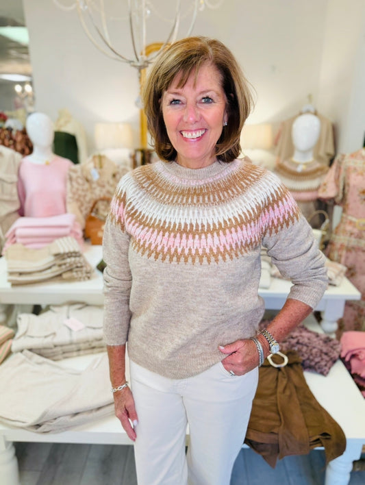 The Natalie Nordic Sweater