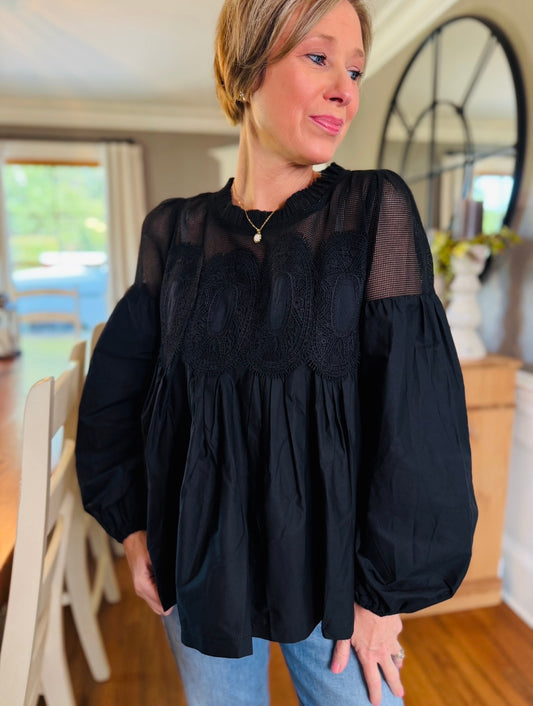 The Lonna Lace Top