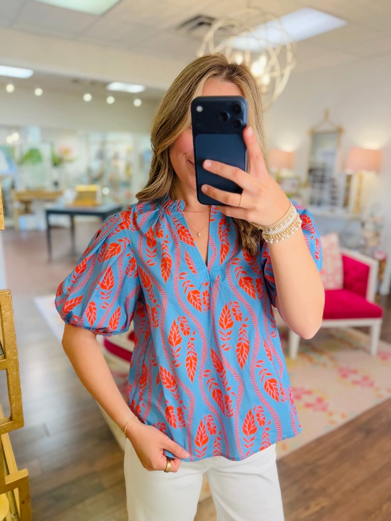 The Benton Botanical Blouse