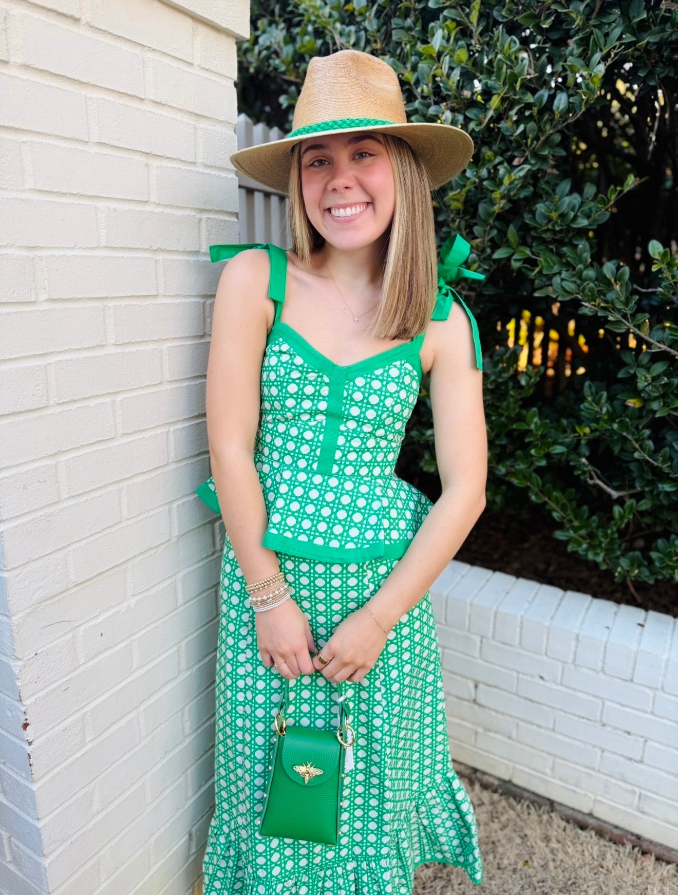 The Addie Top/ Green Cane