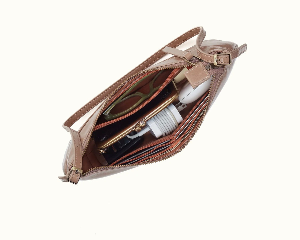 HOBO/ The Scottie Slim Shoulder Bag/ Woodsmoke