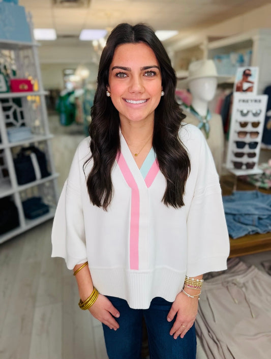 The Valencia V-Neck Sweater