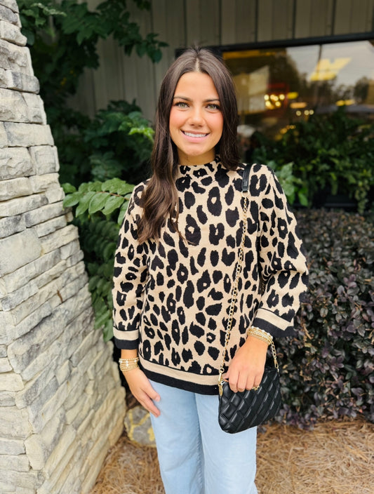 The Lyla Leopard Sweater