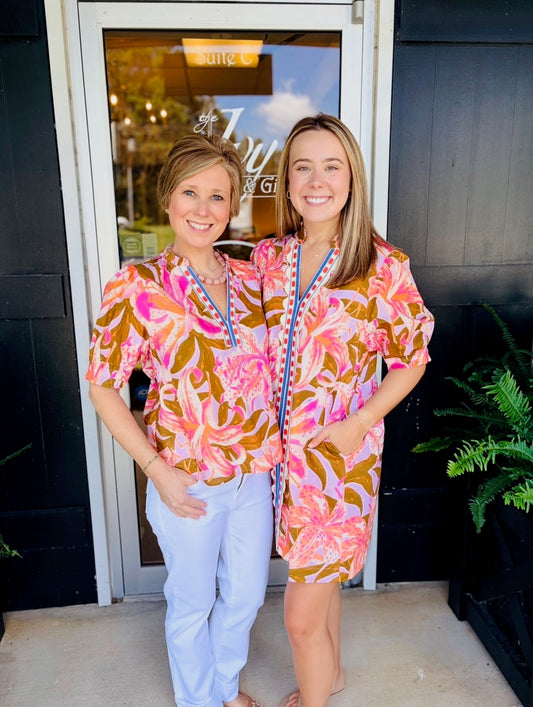 The Florence Floral Top