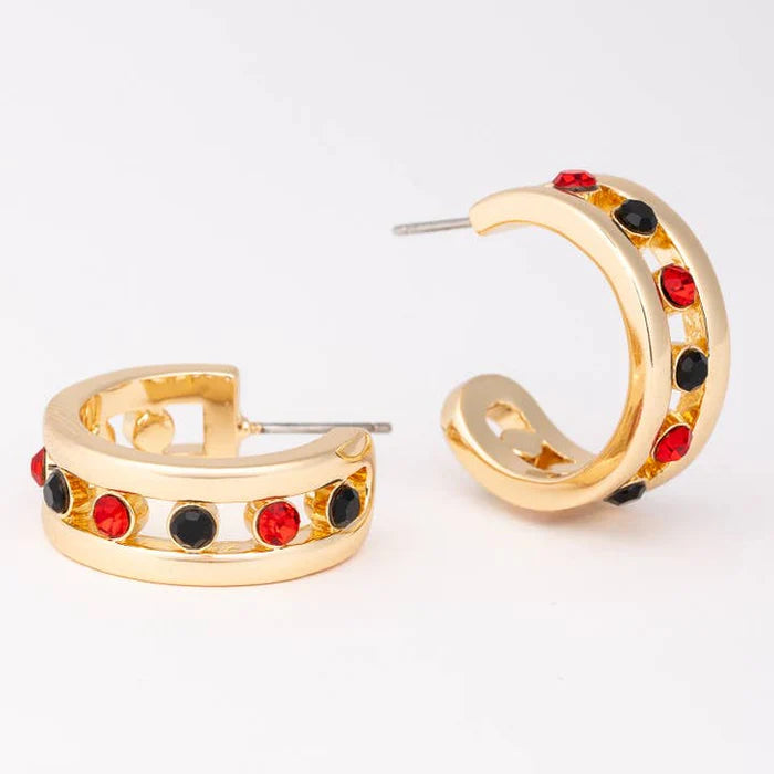 MM/ The Georgina Red + Black Hoop