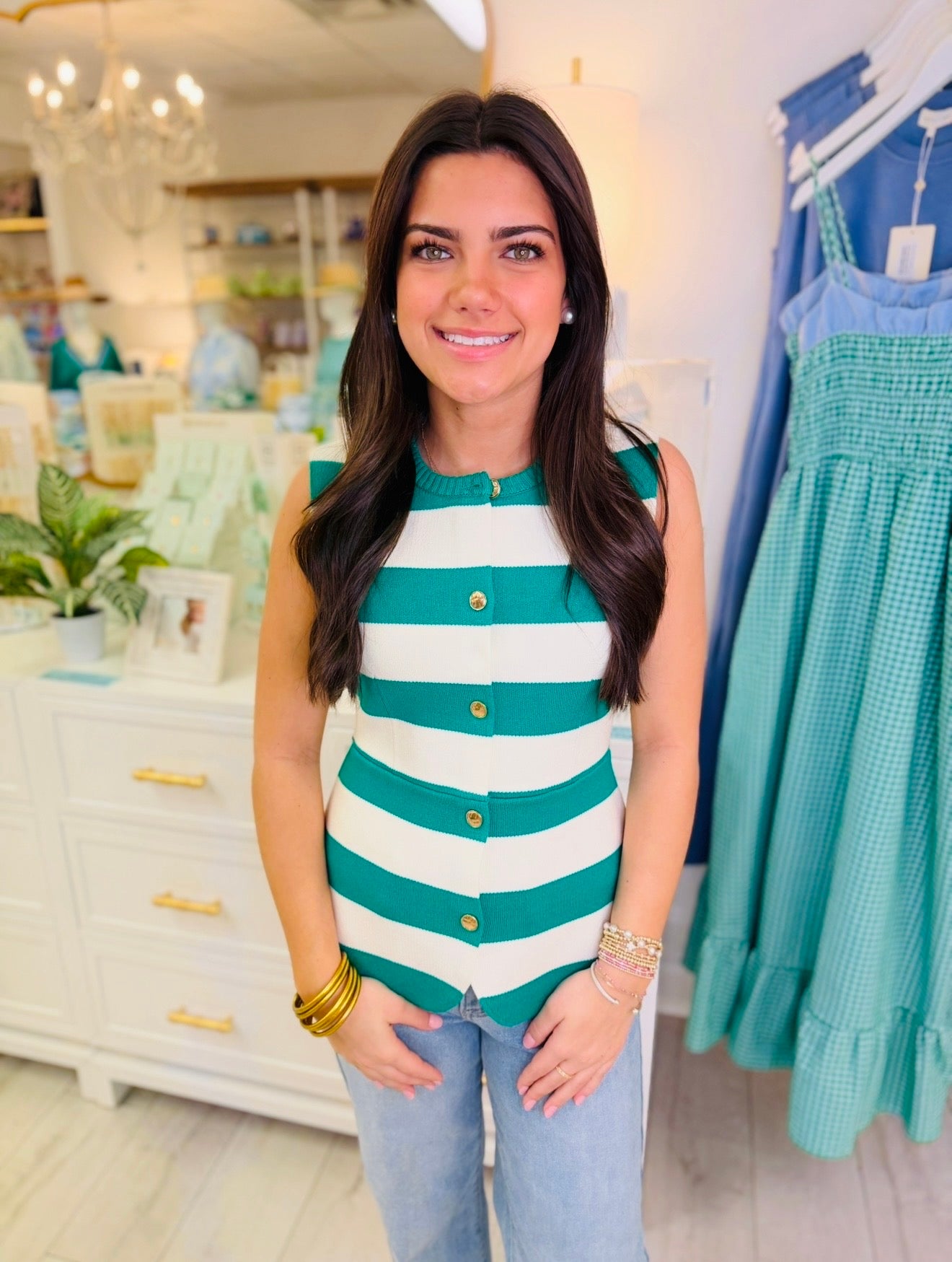 The Sallie Striped Sweater / FINAL SALE