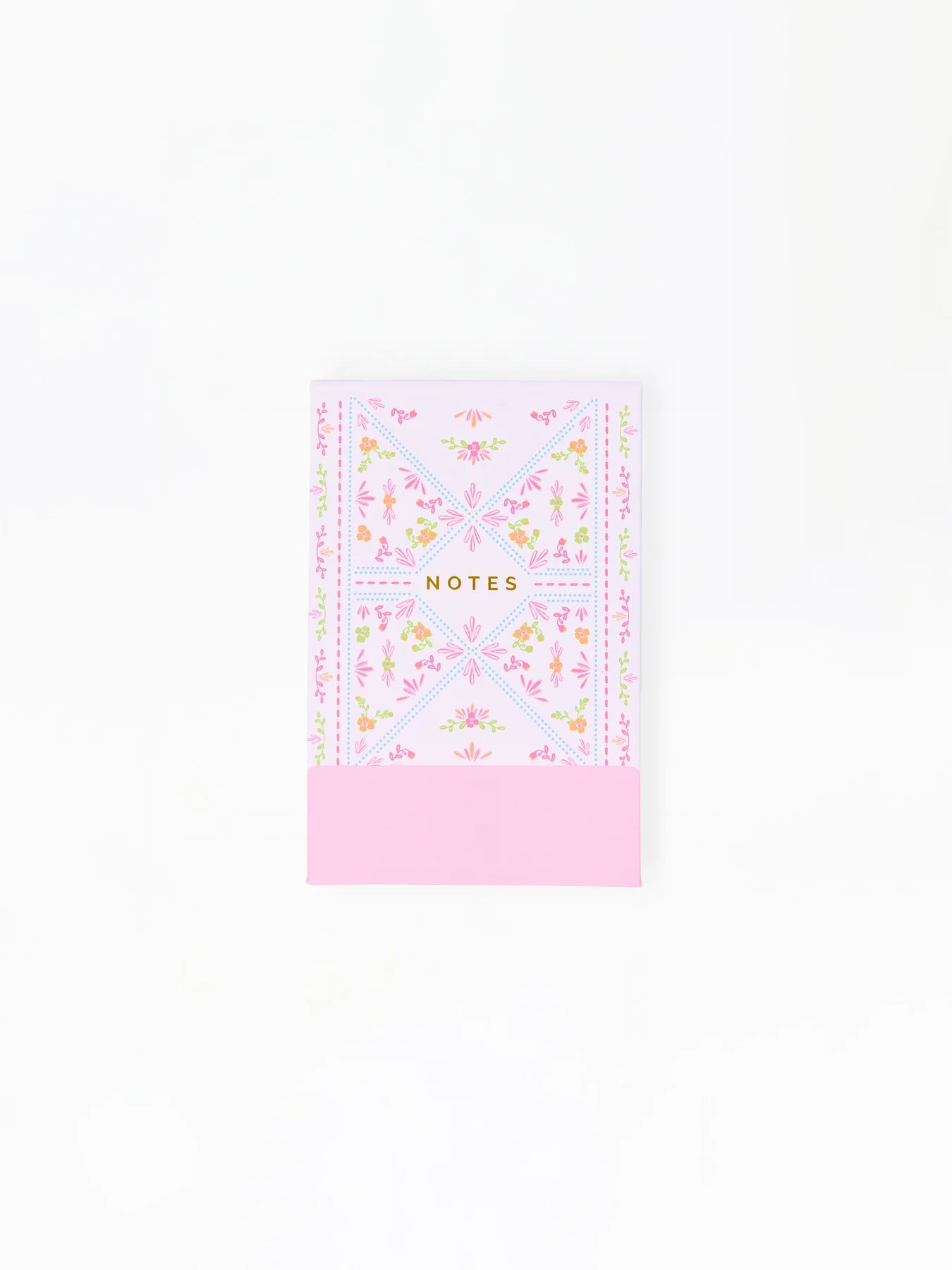 MS/ The Flip Notepad/ Floral Stitch