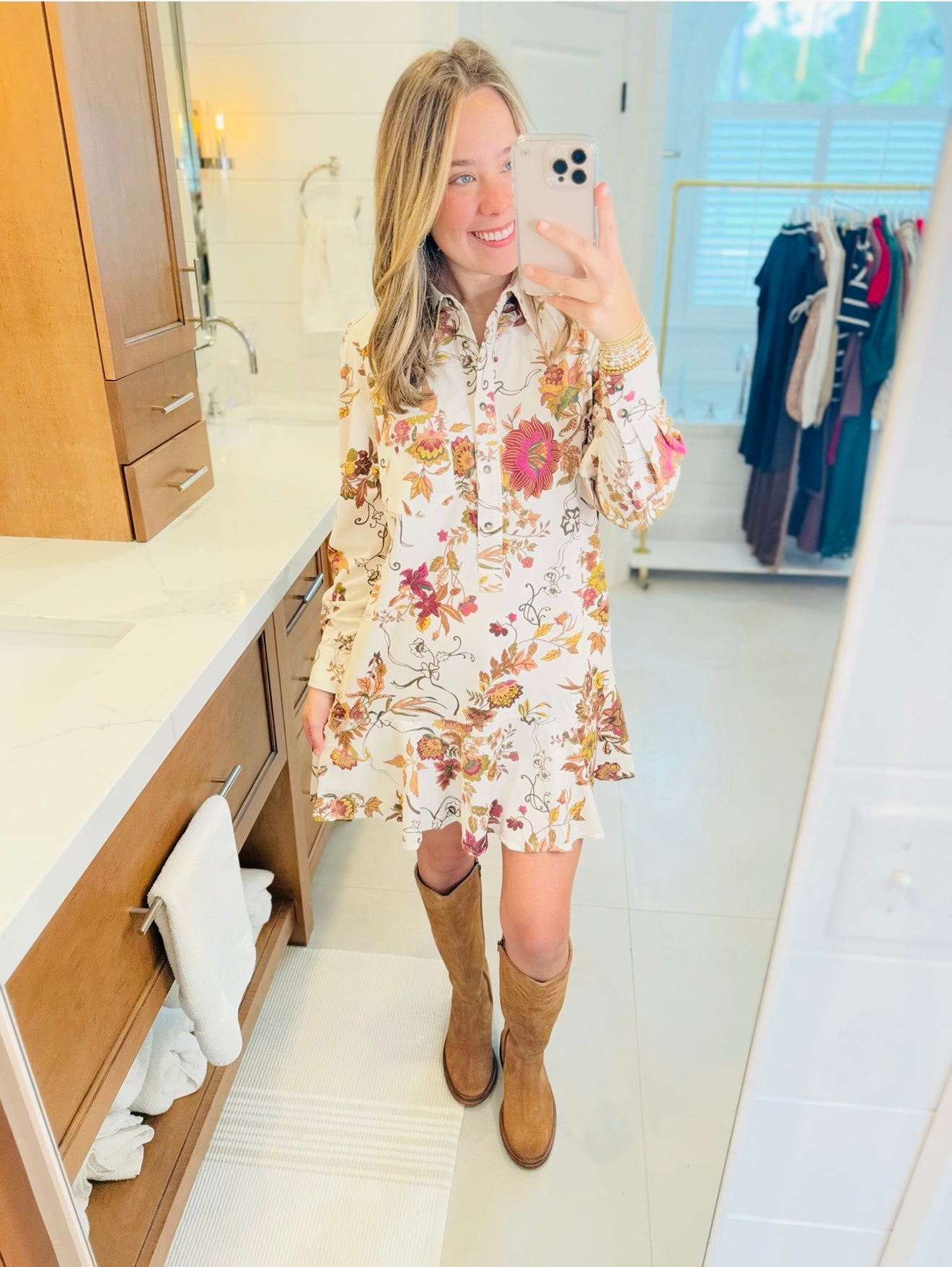 The Fallon Floral Dress
