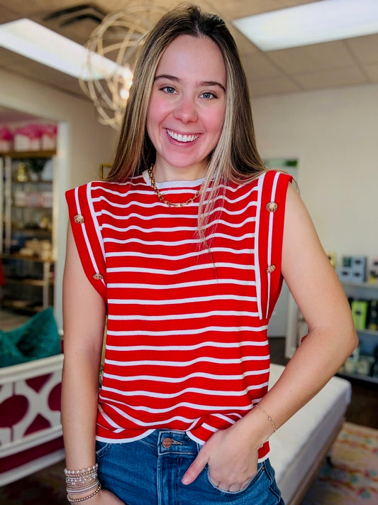 The Suzie Striped Top