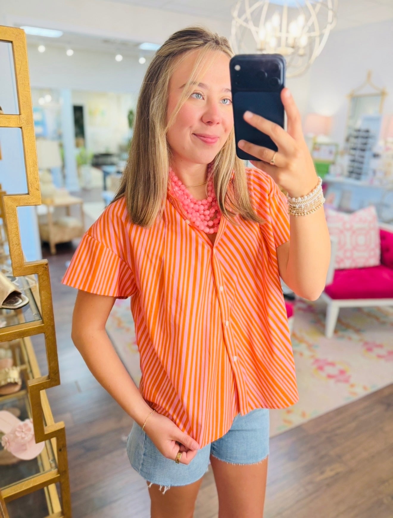 Ivy Jane/ Tilla Tucked Shirt