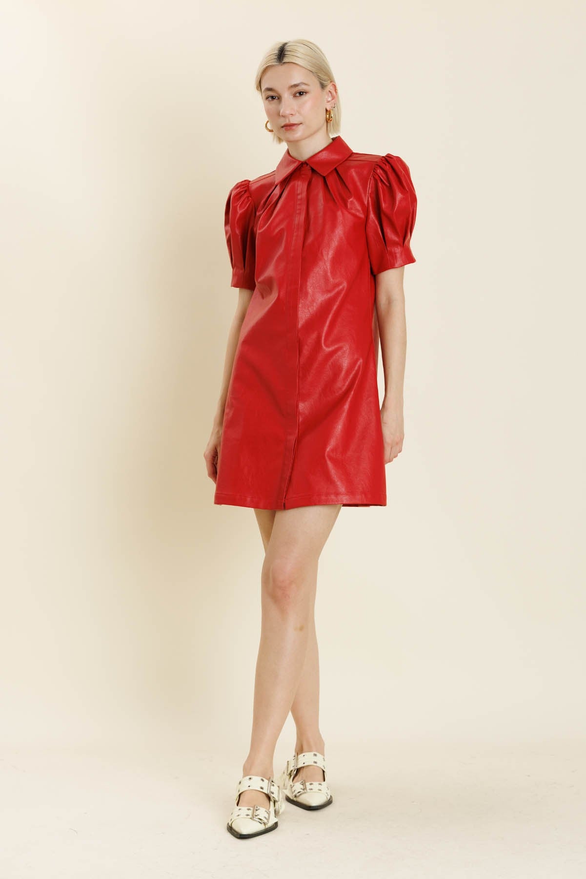 The Layton Leather Dress