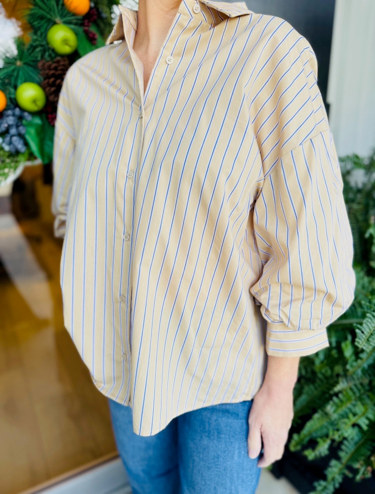 The Preston Poplin Top