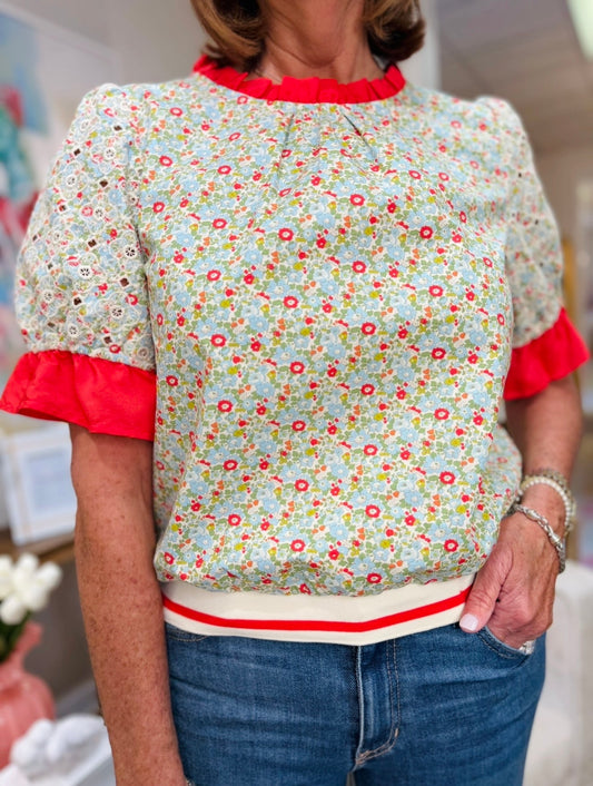 The Brentley Banded Blouse