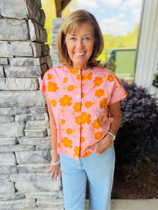 Ivy Jane/ The Poppy Popover Top / FINAL SALE