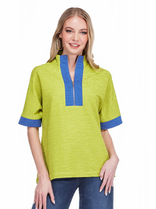 Jade/ The Zara Zip Top