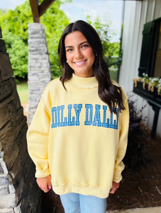 The Dilly Dally + Lolly Gag Mock Neck