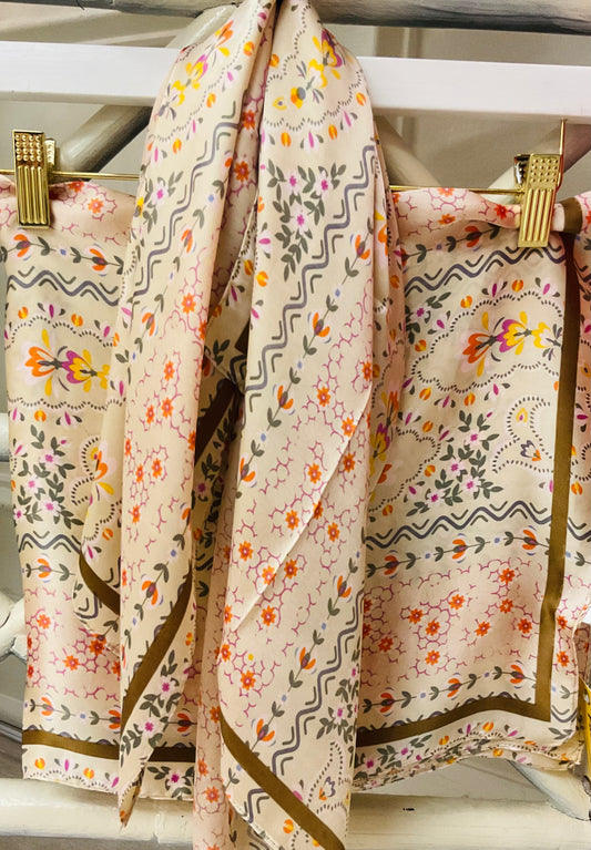 The Figi Floral Scarf