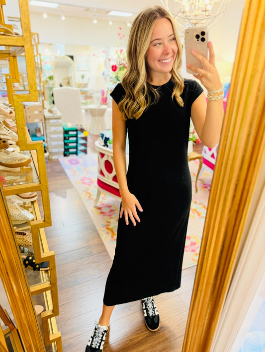 The Chrissie Cap Sleeve Dress