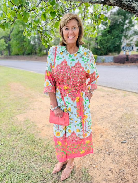 Uncle Frank/ The Benton Bordered Dress