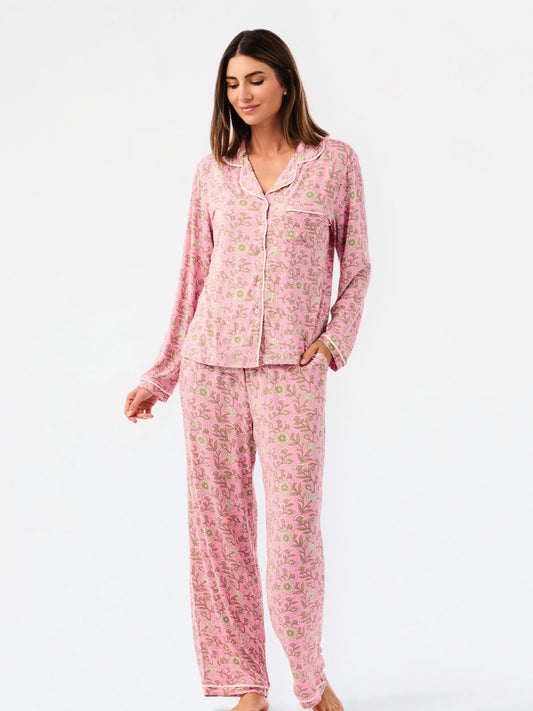 MS/ The Charlotte PJ Set/ Thistle Vines