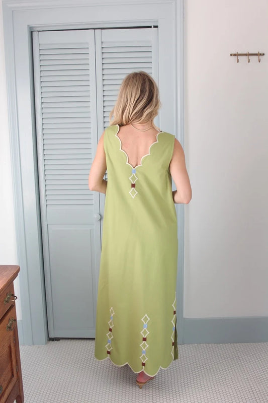 Karlie/ The Sharma Scalloped Dress