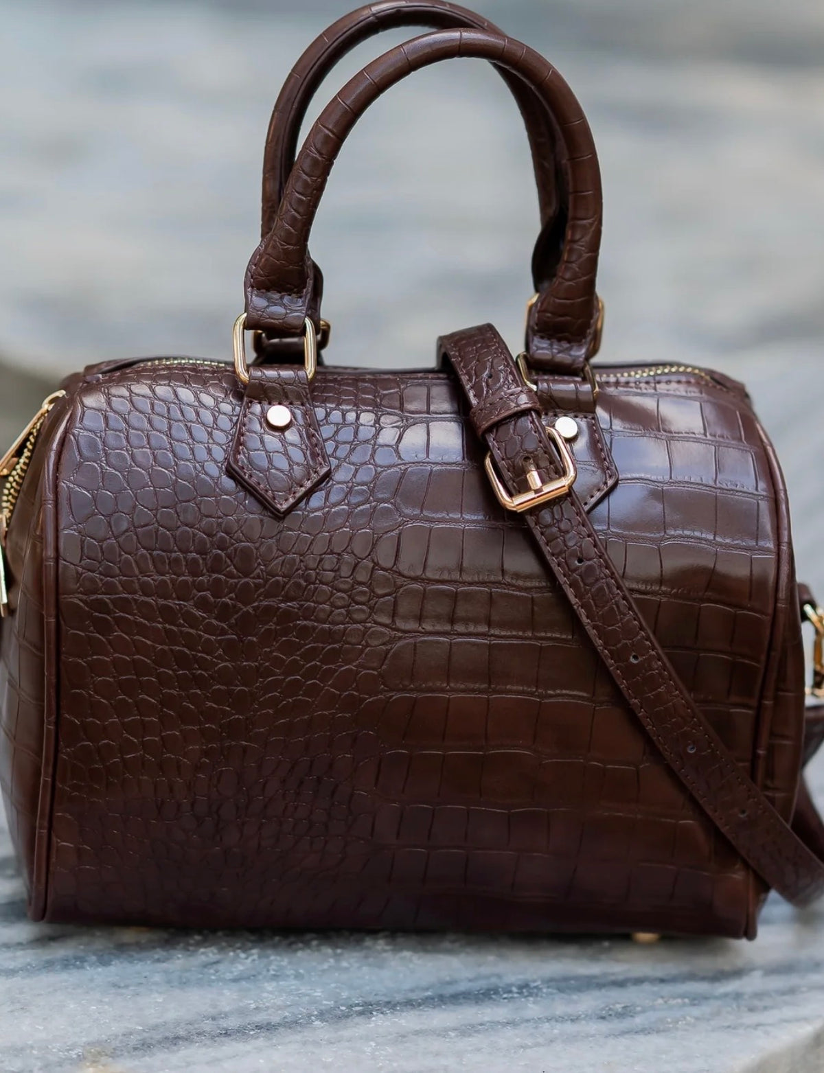 The Valerie Bag/ Chocolate EC