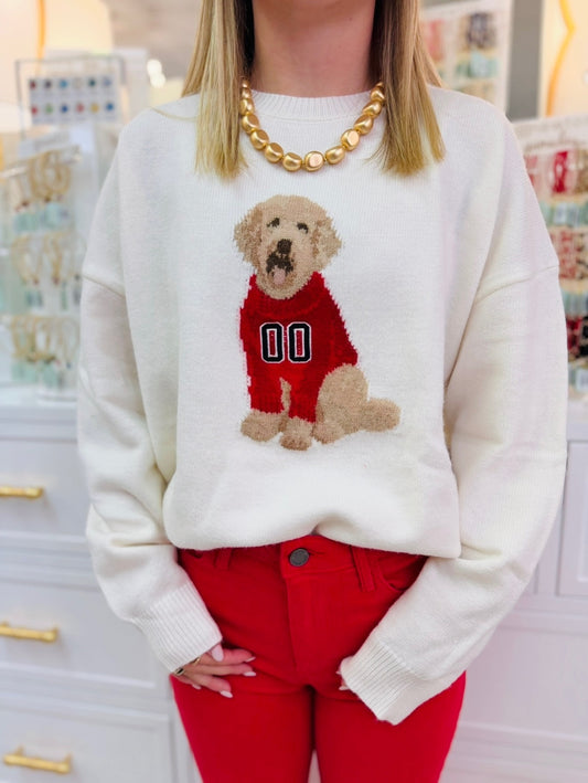 The Dog Game Day Sweater