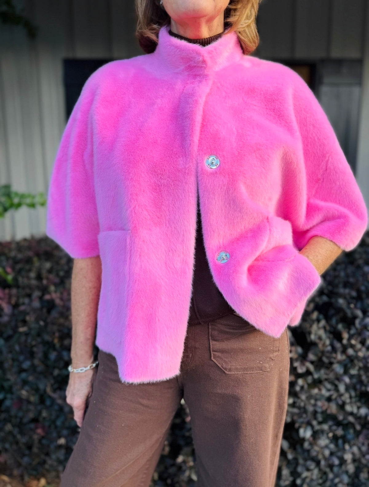 Ivy Jane/ The Faux Fur Capelet