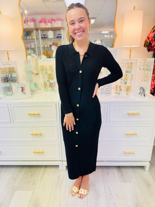 The Billie Button Dress