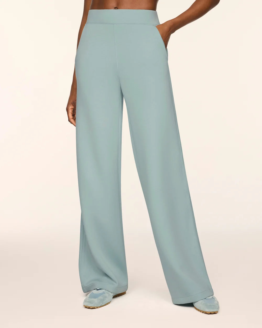 SPANX/ Pintuck Wide Leg Pant