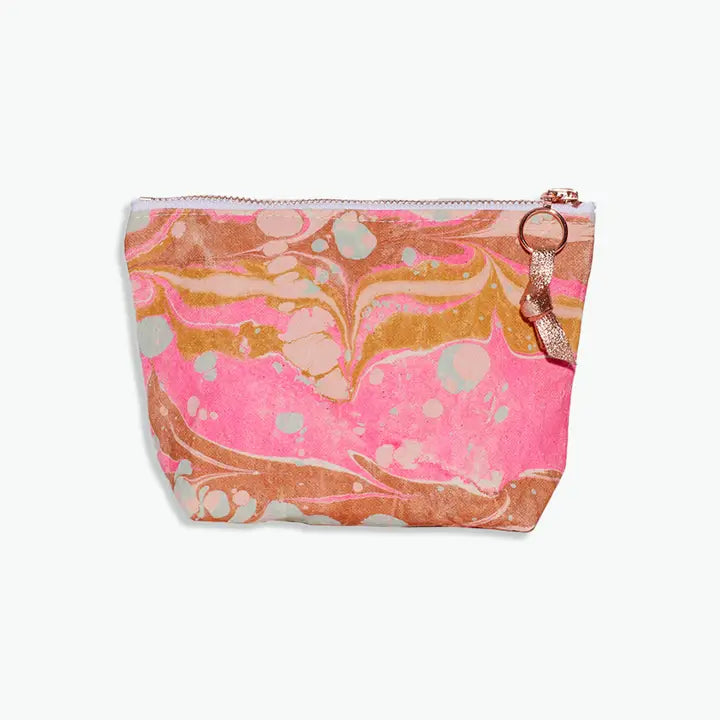 Astral Marbled Pouch/ Sailors Delight/ Small