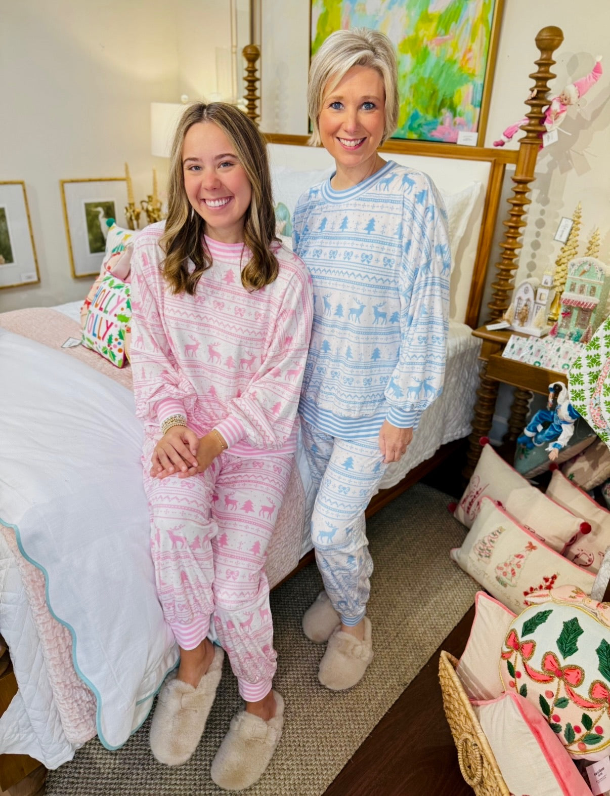 The Christmas Printed PJ Set