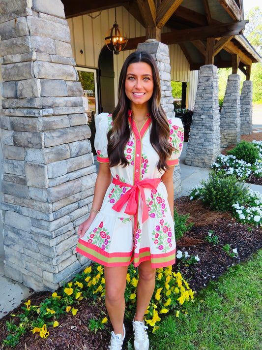 The Finnley Floral Dress/ FINAL SALE