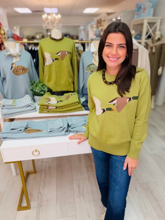 The Darling Duck Sweater