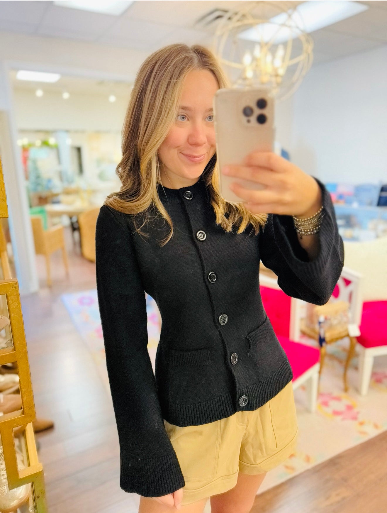 The Brynlee Button Sweater/ FINAL SALE