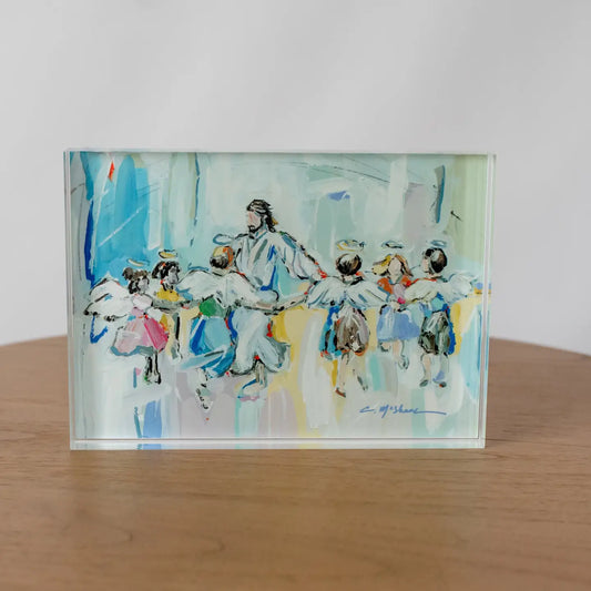 Dancing with Jesus Acrylic Block