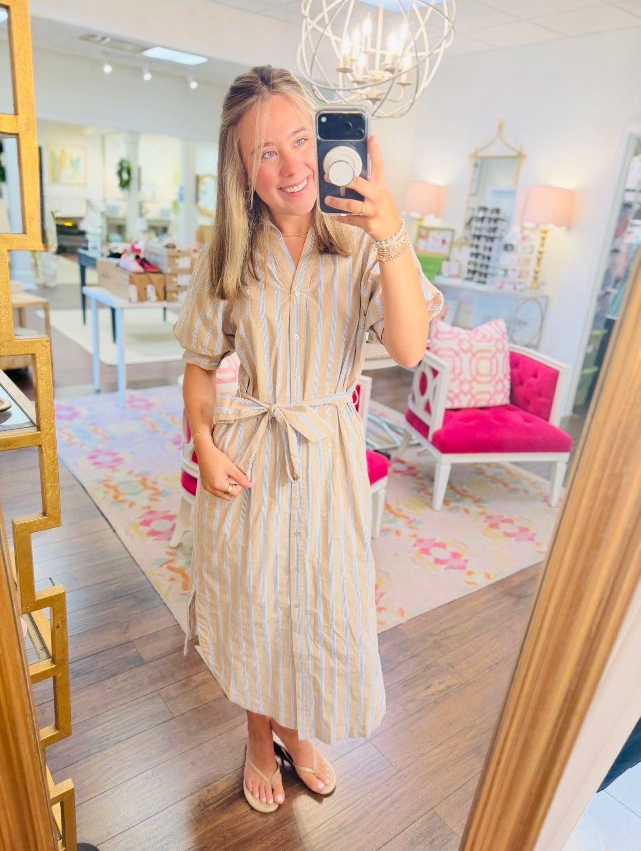 The Seyla Striped Dress