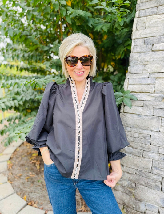 The Cam Cheetah Top