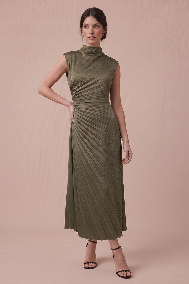 The Prim Pleated Dress