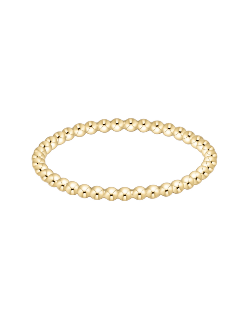 ENewton/ Classic Gold 1.5MM Bead Ring
