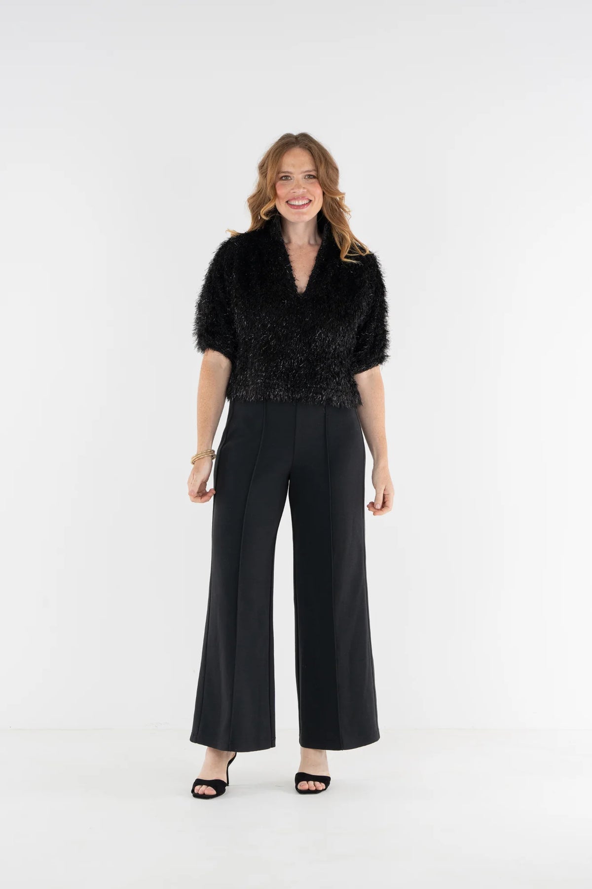 Emily McCarthy/ The Estelle Top/ Black Tie