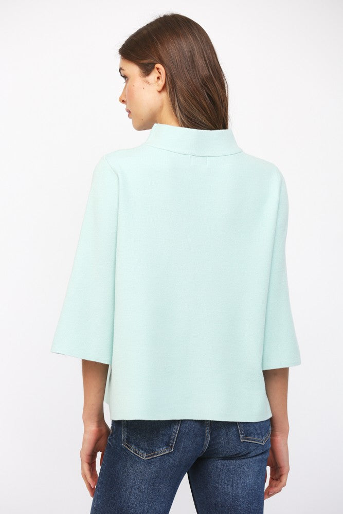 The Meredith Mock Neck Sweater