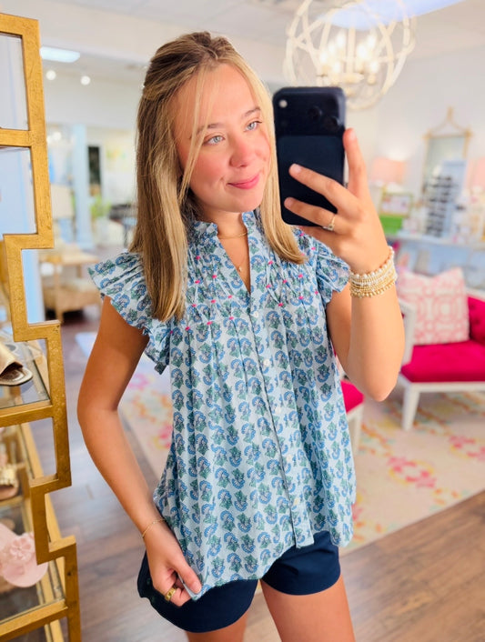 The Fallie Flutter Top