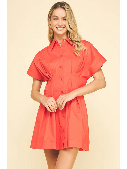 The Tarlee Tucked Dress