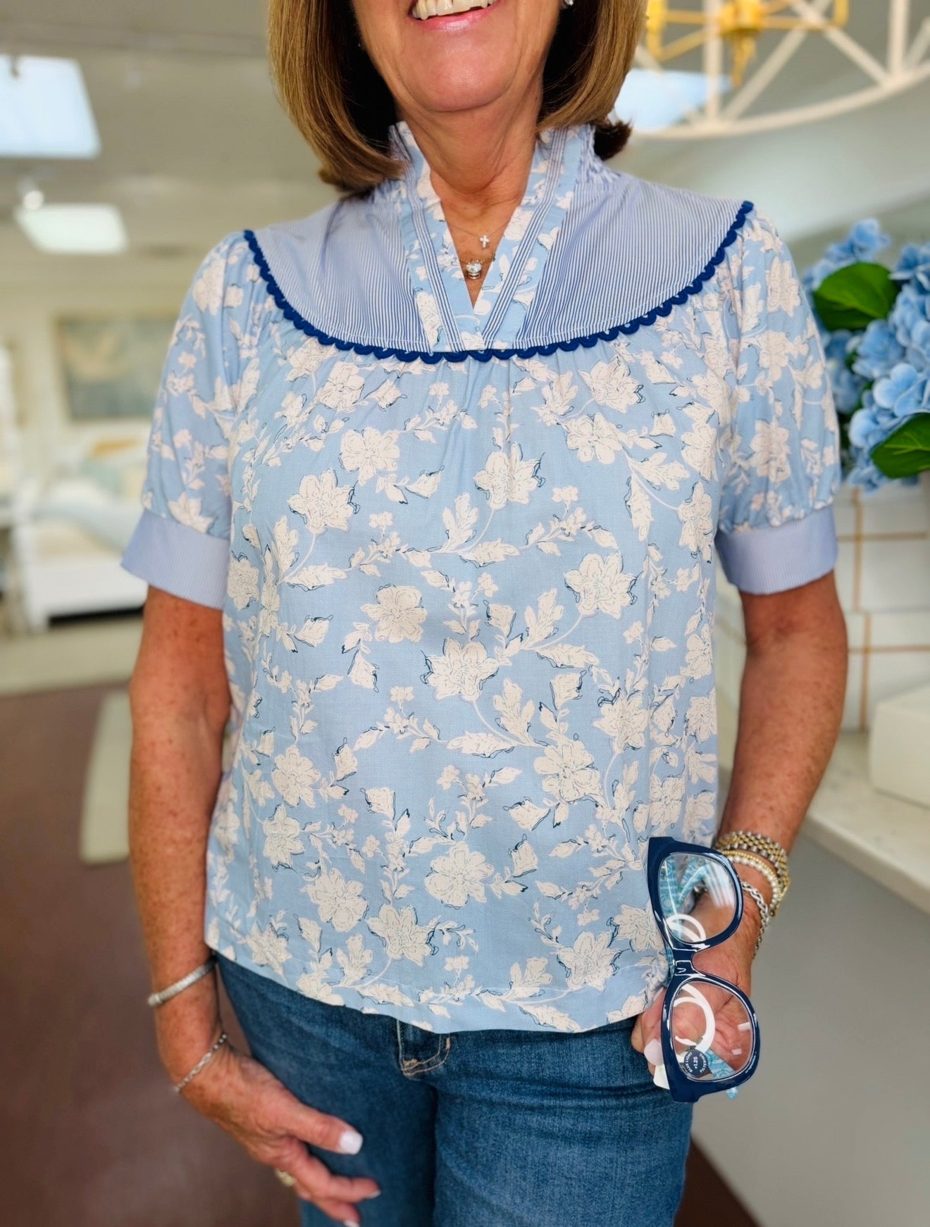 The Franlee Floral Top