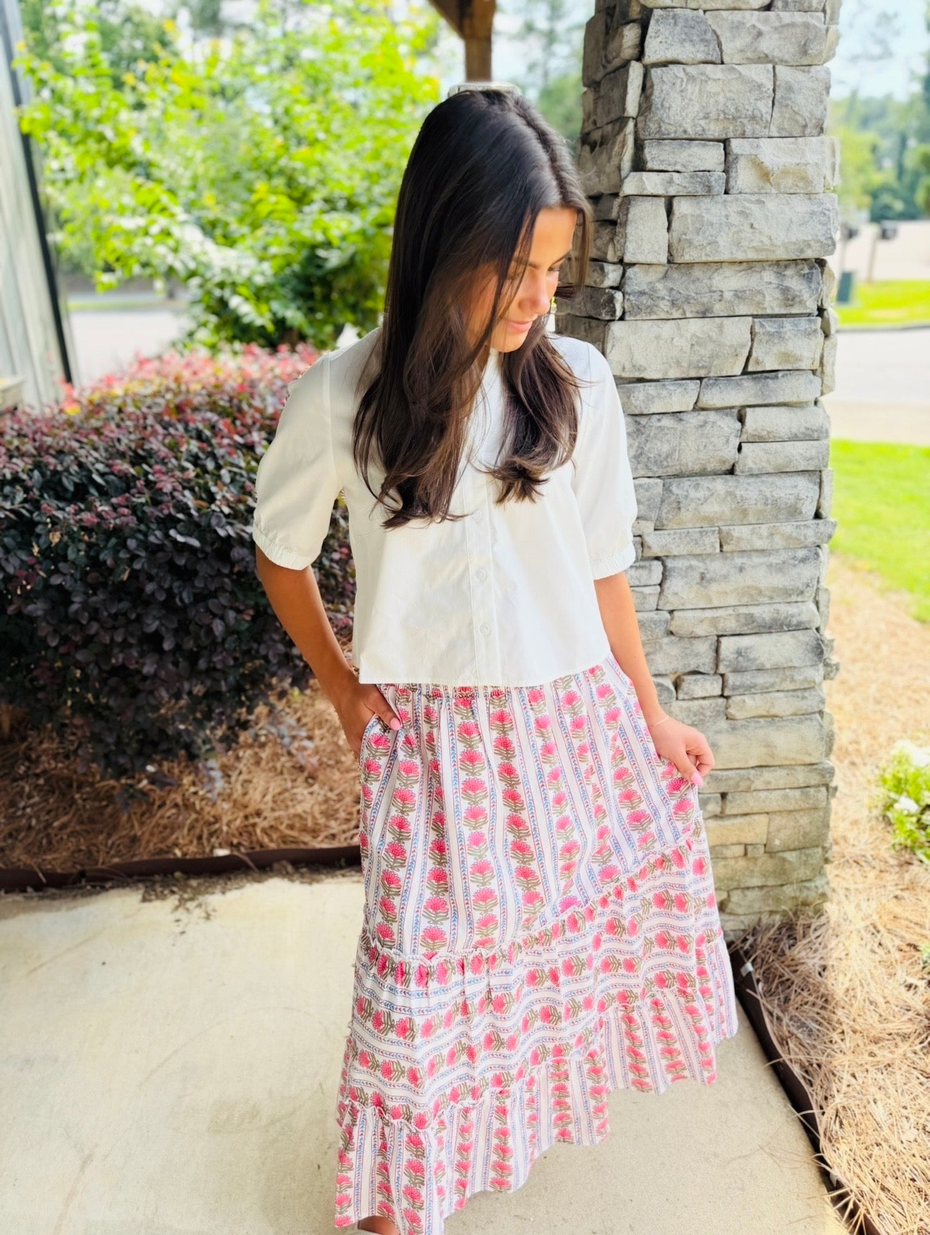 The Farlowe Floral Skirt